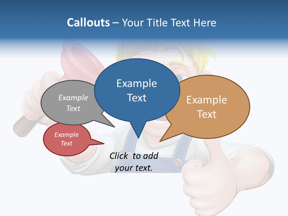 White System Condition PowerPoint Template