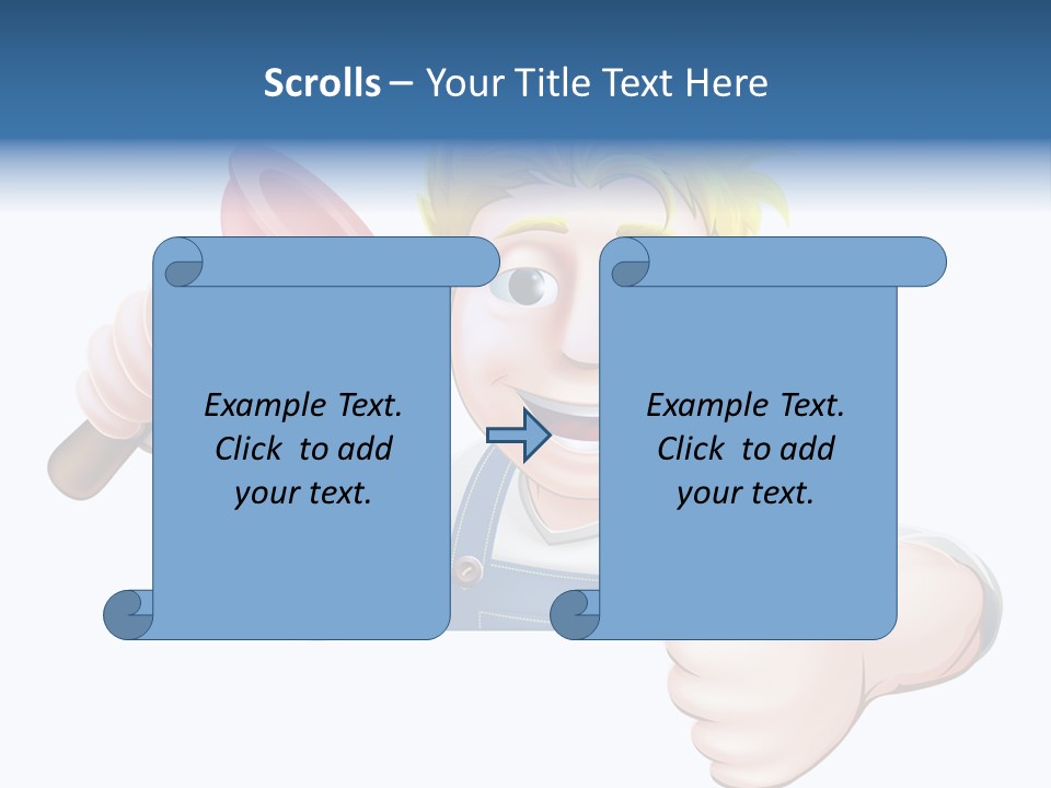 White System Condition PowerPoint Template