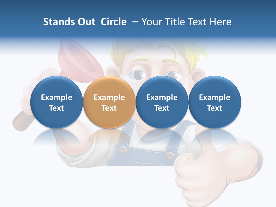White System Condition PowerPoint Template