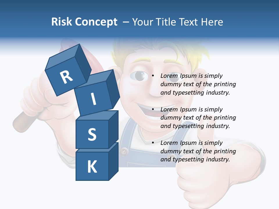 White System Condition PowerPoint Template