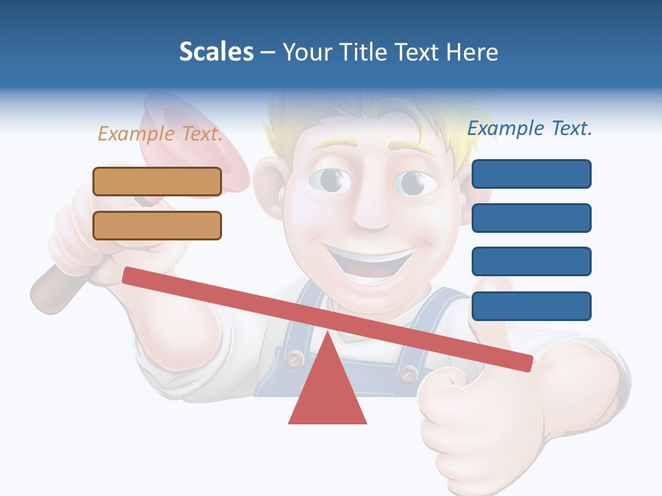 White System Condition PowerPoint Template