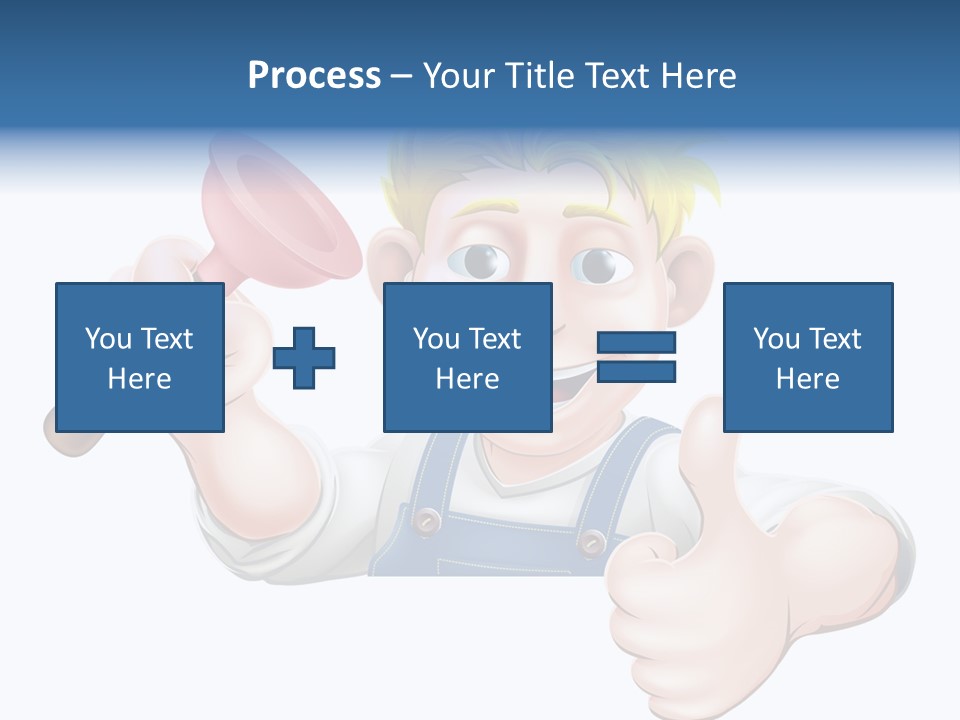 White System Condition PowerPoint Template