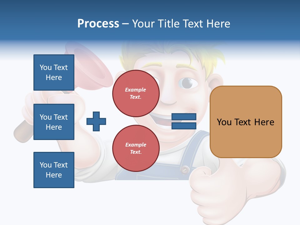 White System Condition PowerPoint Template