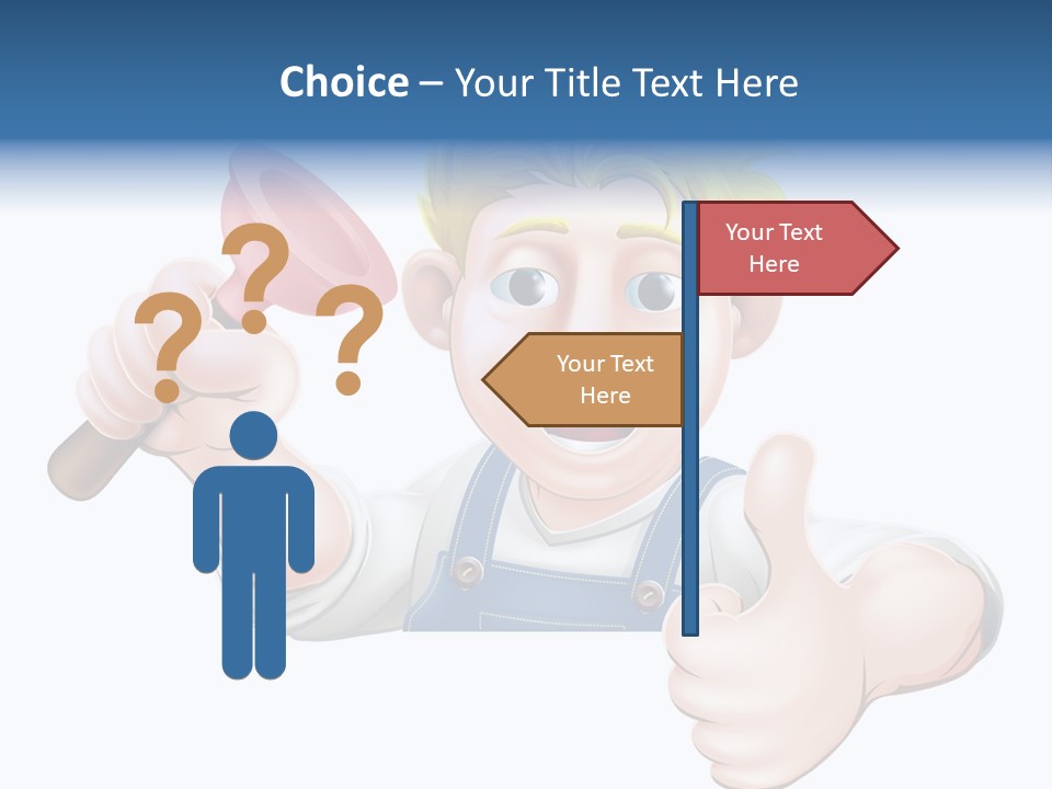 White System Condition PowerPoint Template