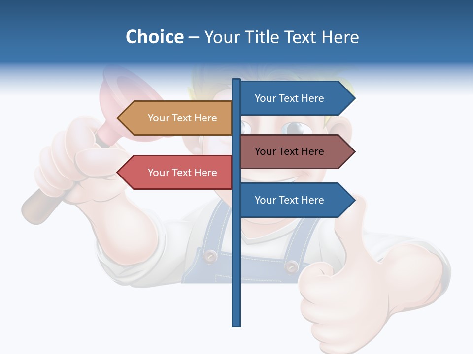 White System Condition PowerPoint Template