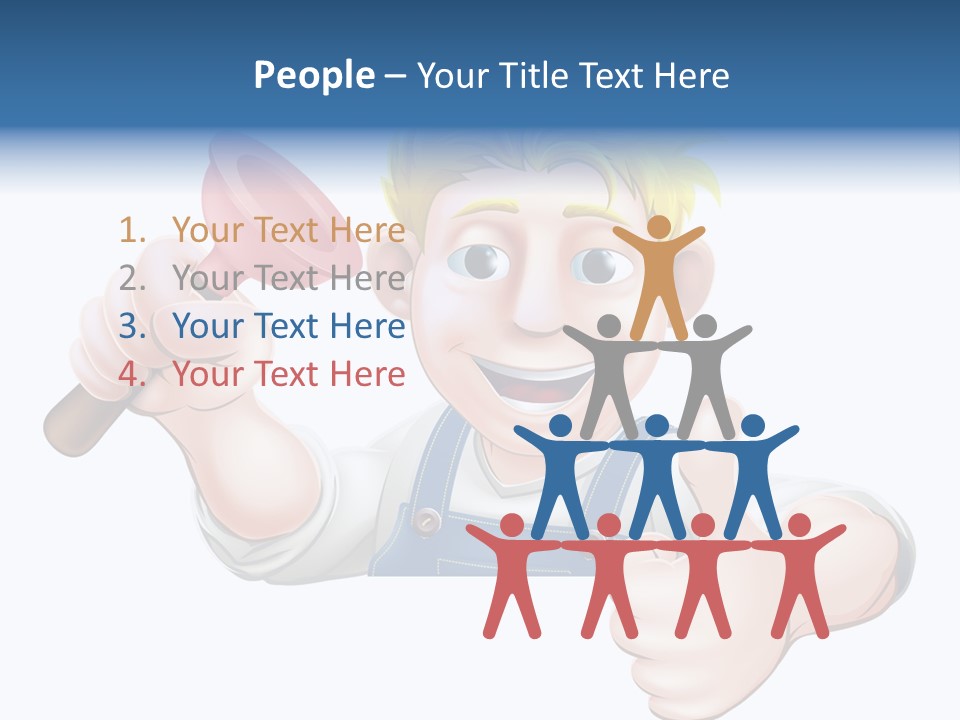 White System Condition PowerPoint Template