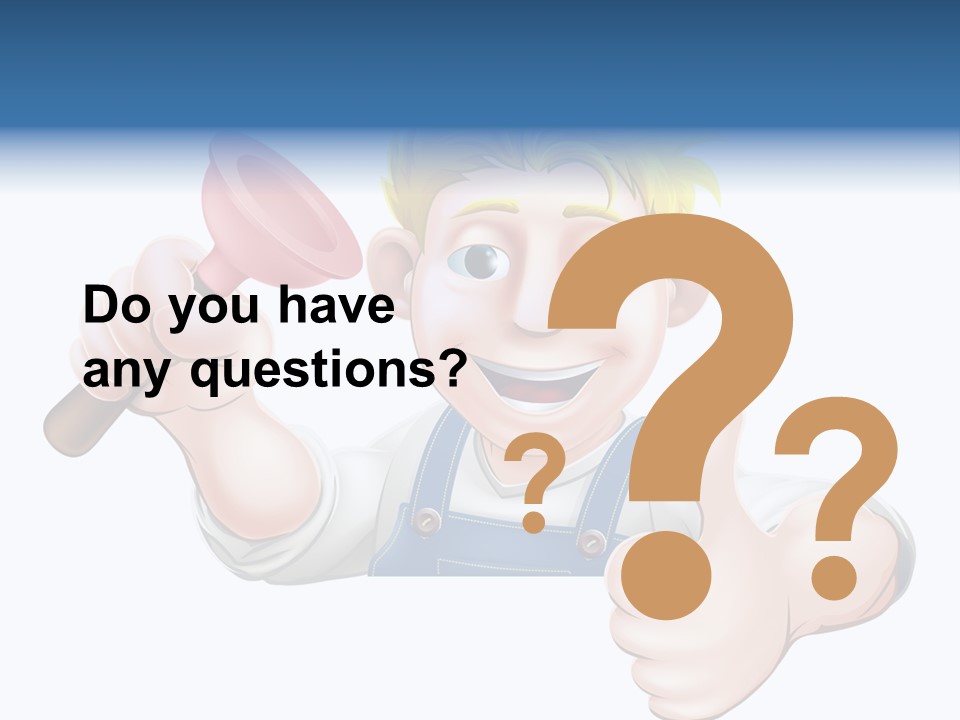 White System Condition PowerPoint Template