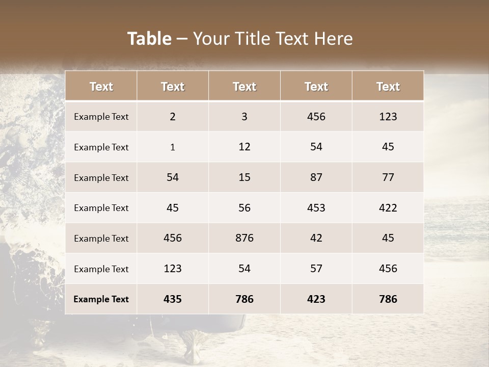Temperature Unit Cooling PowerPoint Template