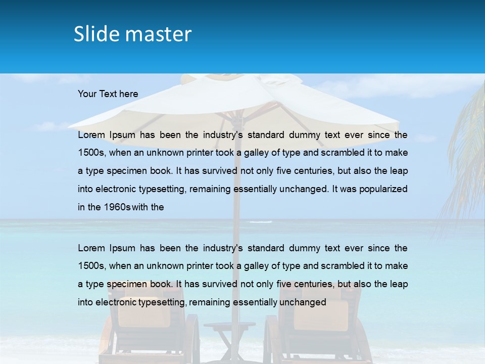 Conditioner Cooling Heat PowerPoint Template