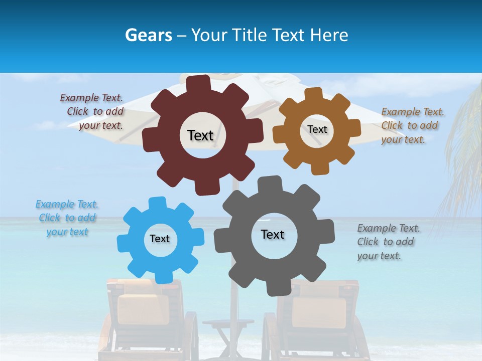 Conditioner Cooling Heat PowerPoint Template