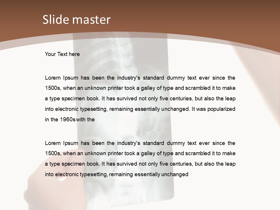 Conditioner Technology Supply PowerPoint Template
