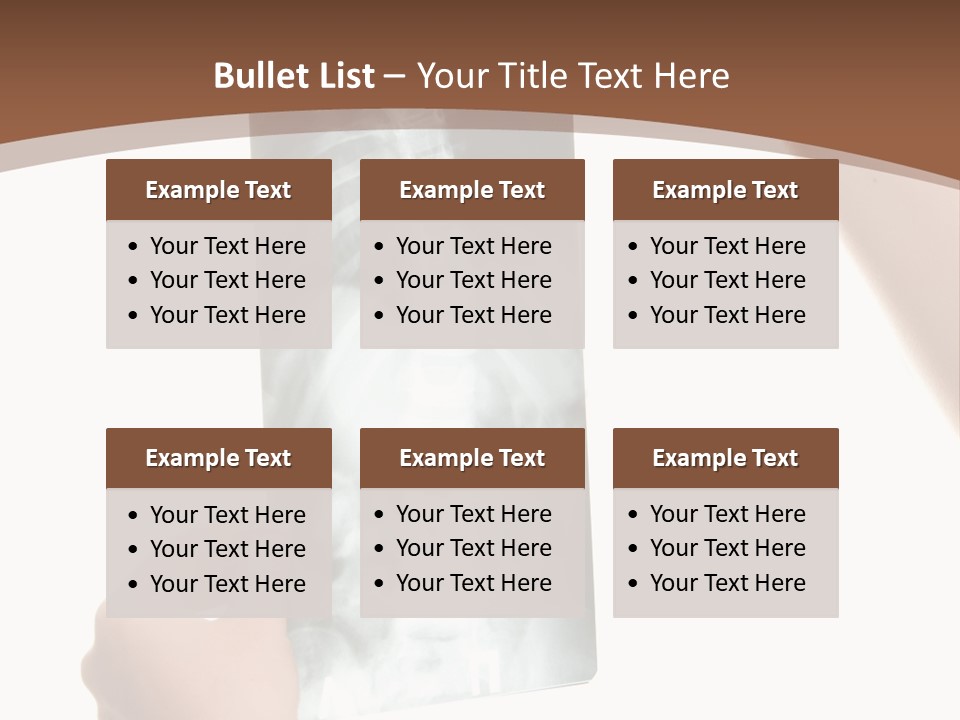 Conditioner Technology Supply PowerPoint Template