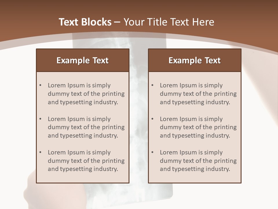 Conditioner Technology Supply PowerPoint Template