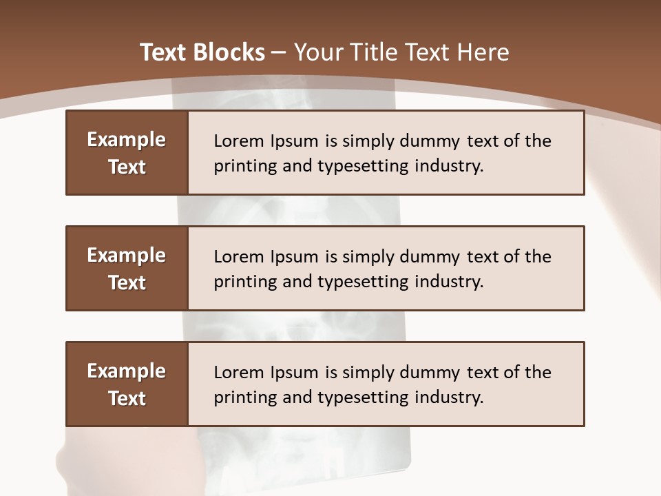Conditioner Technology Supply PowerPoint Template