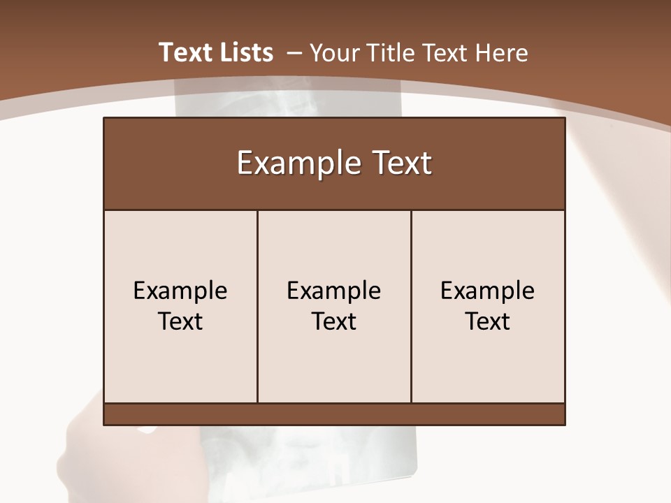 Conditioner Technology Supply PowerPoint Template