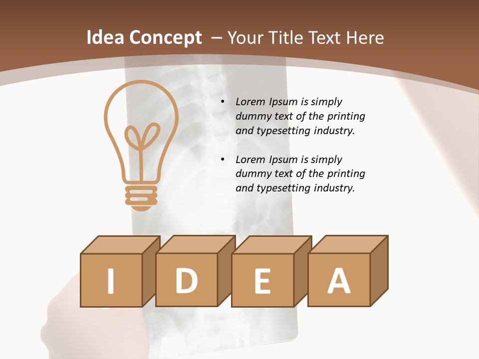 Conditioner Technology Supply PowerPoint Template