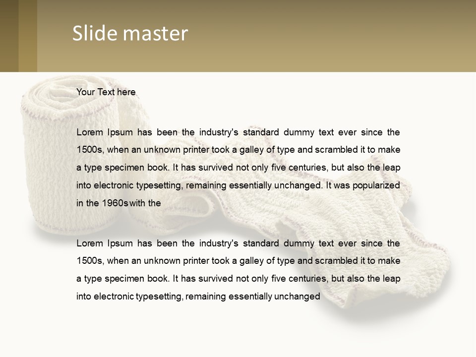 Cold Industry Unit PowerPoint Template