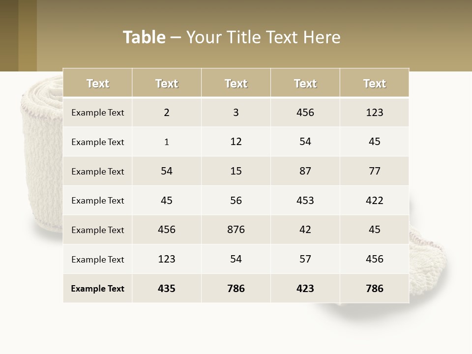 Cold Industry Unit PowerPoint Template