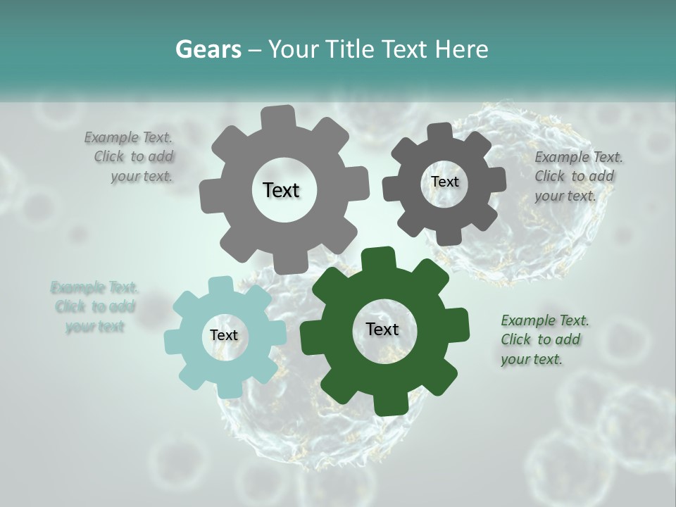 Conditioner Cooling Ventilation PowerPoint Template