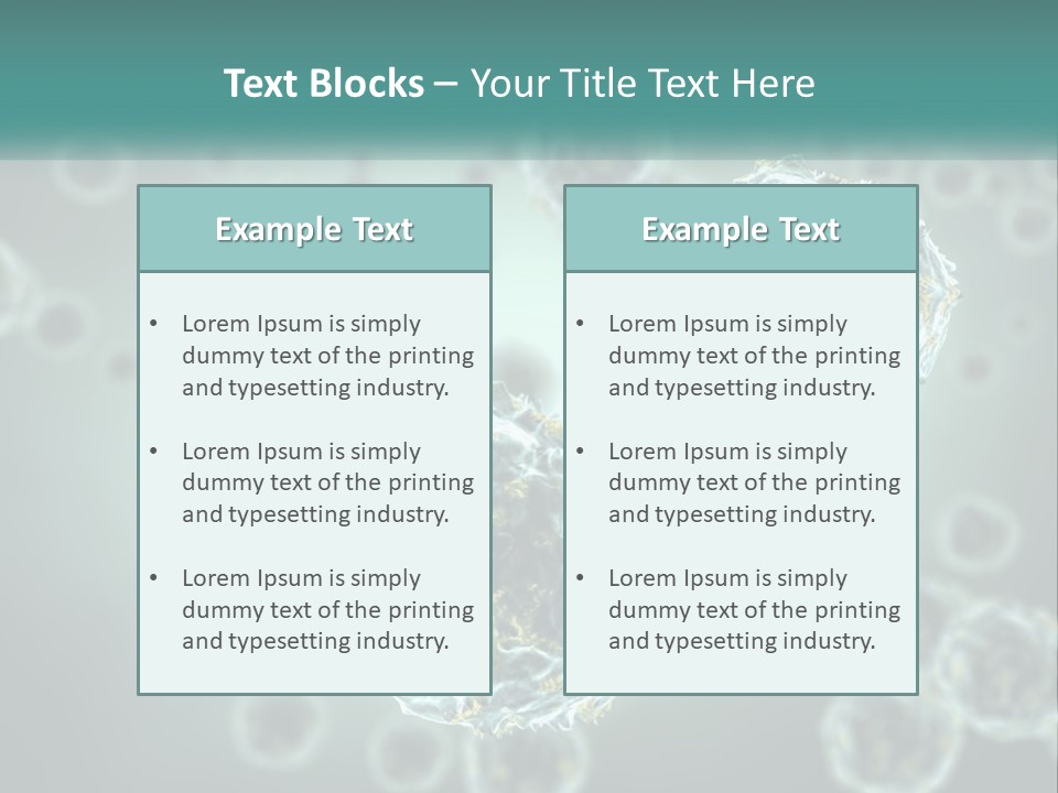 Conditioner Cooling Ventilation PowerPoint Template