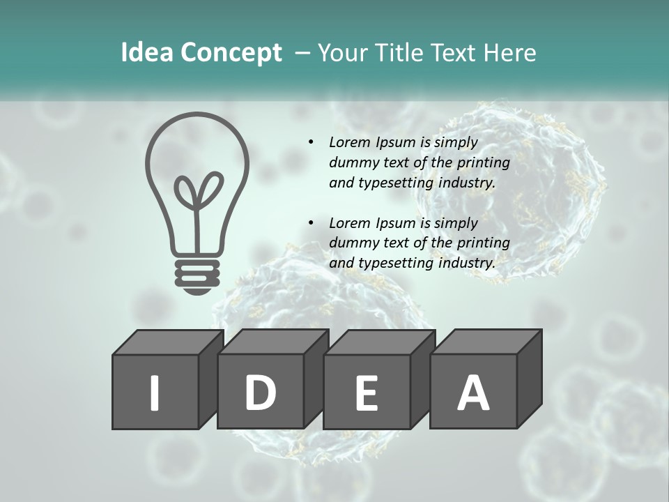 Conditioner Cooling Ventilation PowerPoint Template