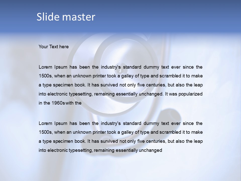 Power System Conditioner PowerPoint Template