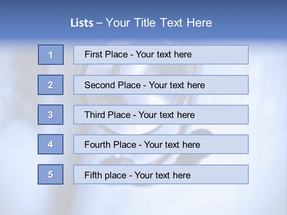 Power System Conditioner PowerPoint Template