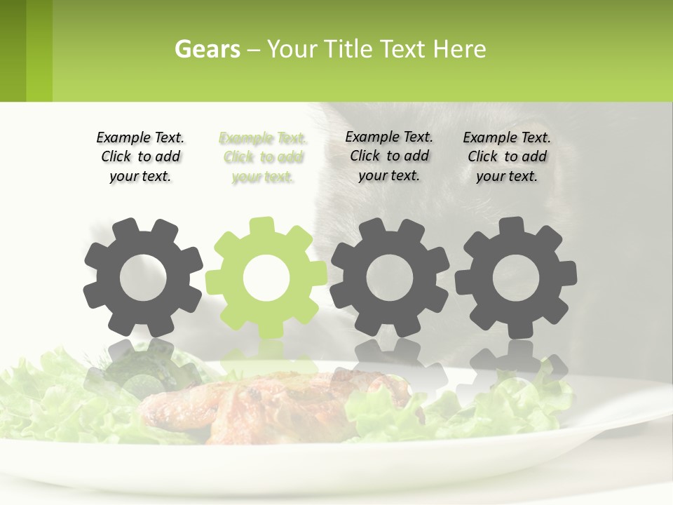 Energy Cold Air PowerPoint Template