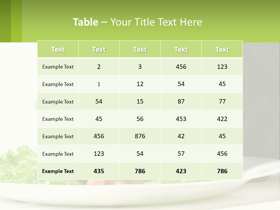 Energy Cold Air PowerPoint Template