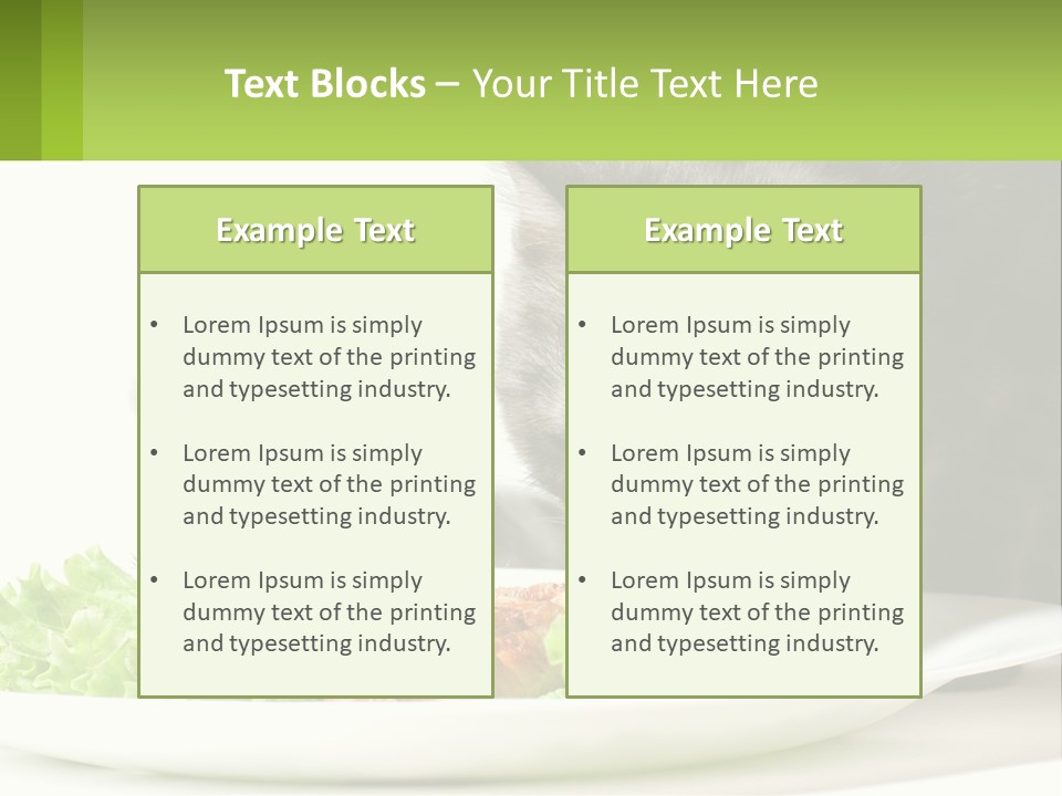 Energy Cold Air PowerPoint Template