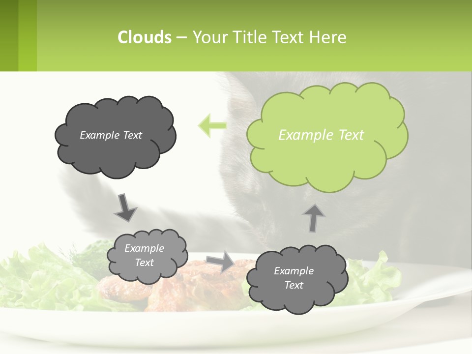 Energy Cold Air PowerPoint Template