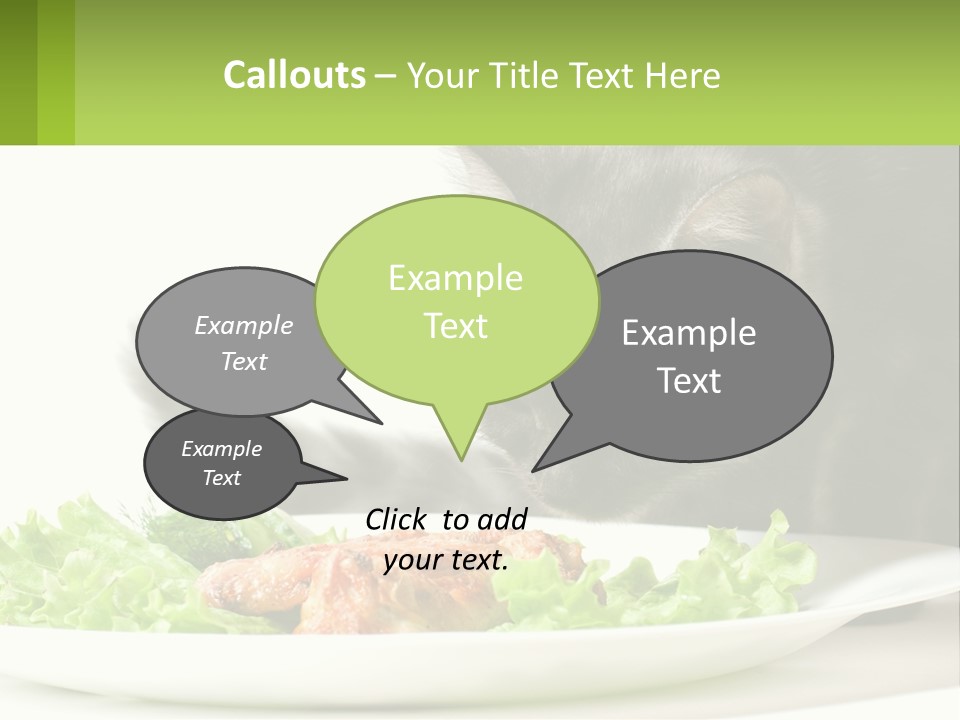 Energy Cold Air PowerPoint Template