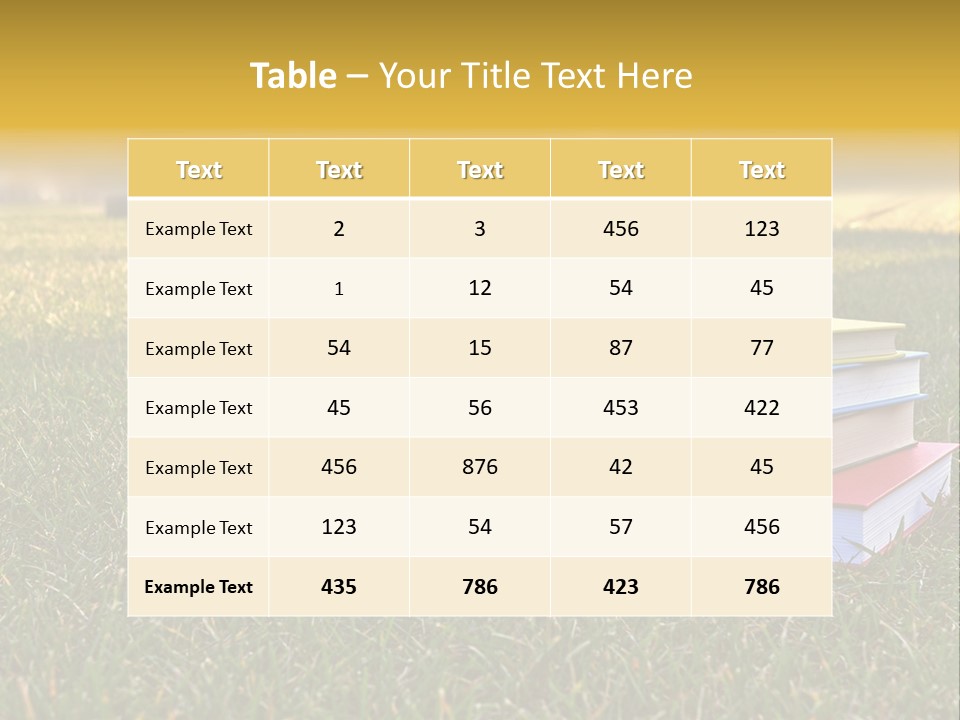 Equipment House Home PowerPoint Template