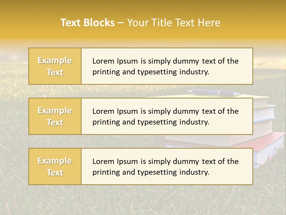 Equipment House Home PowerPoint Template