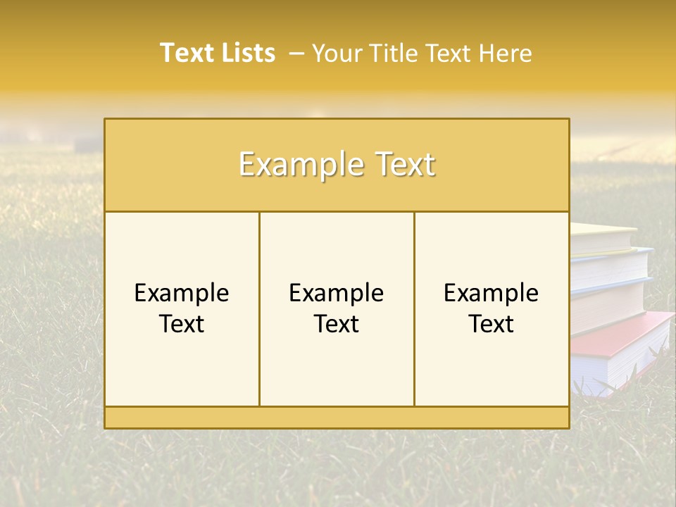 Equipment House Home PowerPoint Template
