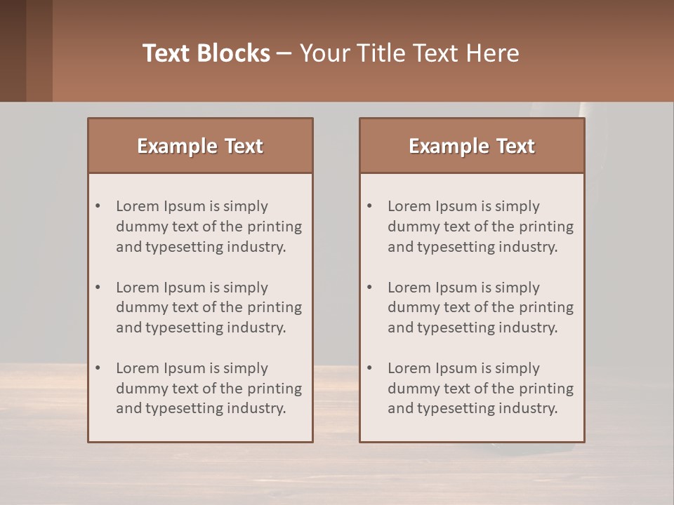 Equipment Cool Temperature PowerPoint Template