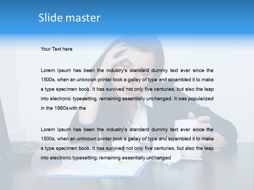Climate Technology Conditioner PowerPoint Template