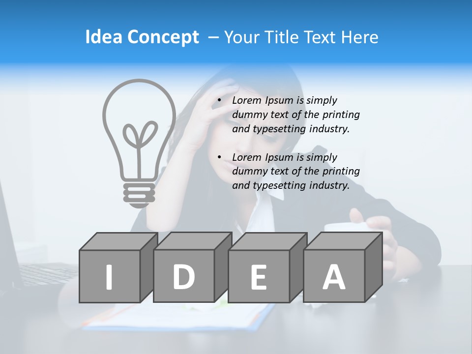 Climate Technology Conditioner PowerPoint Template