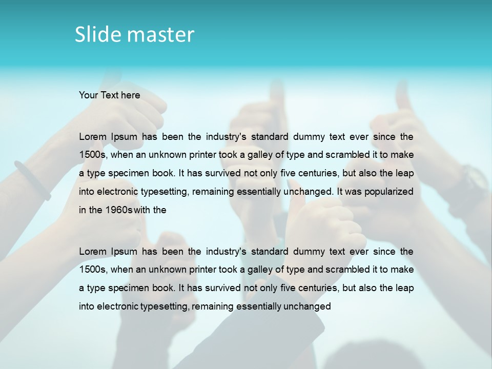 Energy White Condition PowerPoint Template