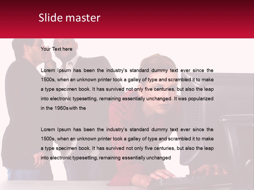 Equipment Technology Switch PowerPoint Template