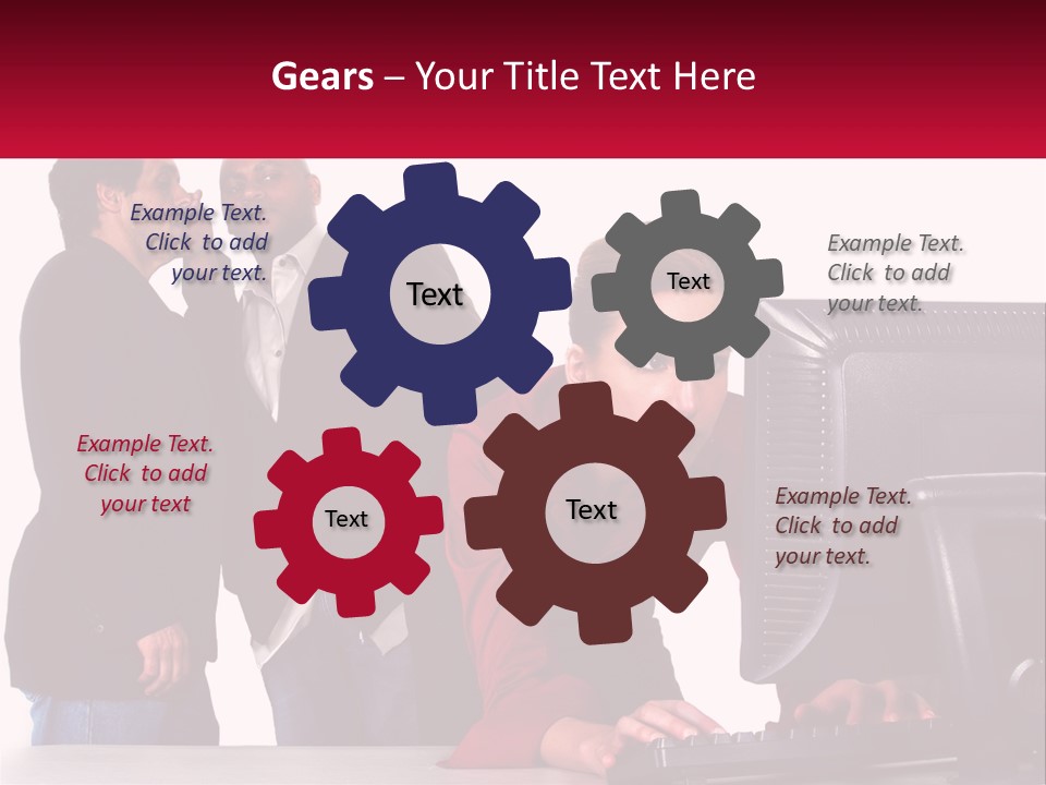 Equipment Technology Switch PowerPoint Template