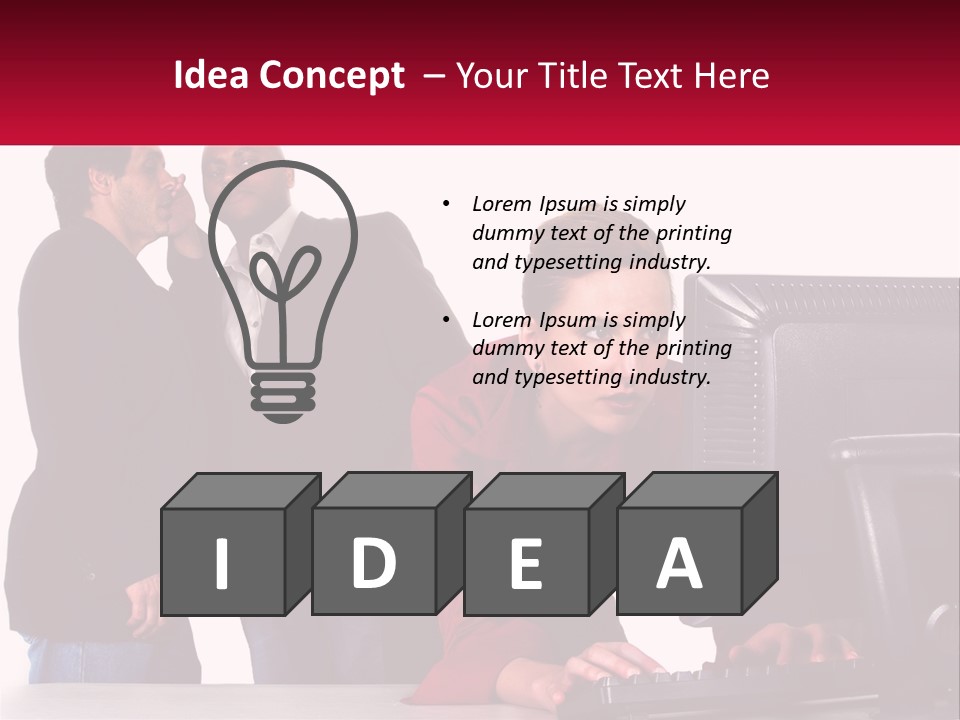 Equipment Technology Switch PowerPoint Template