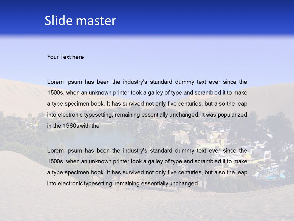 System Air Part PowerPoint Template