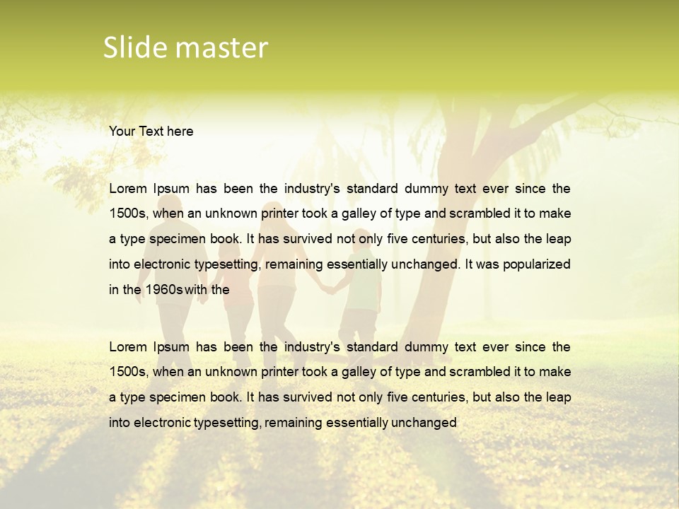 Heat Cooling Switch PowerPoint Template