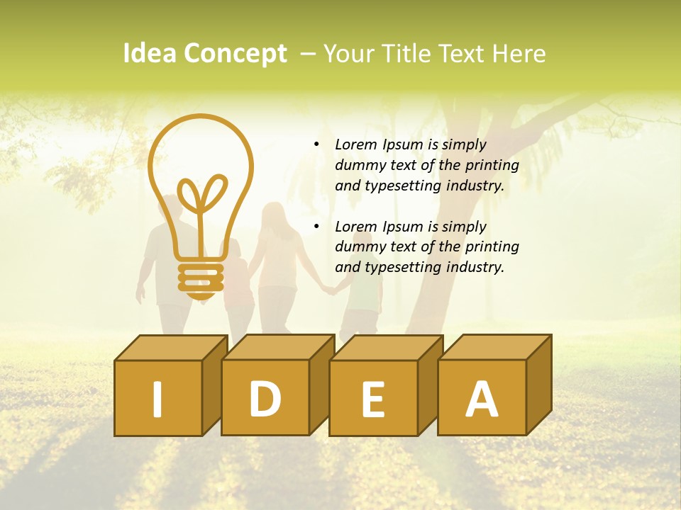 Heat Cooling Switch PowerPoint Template
