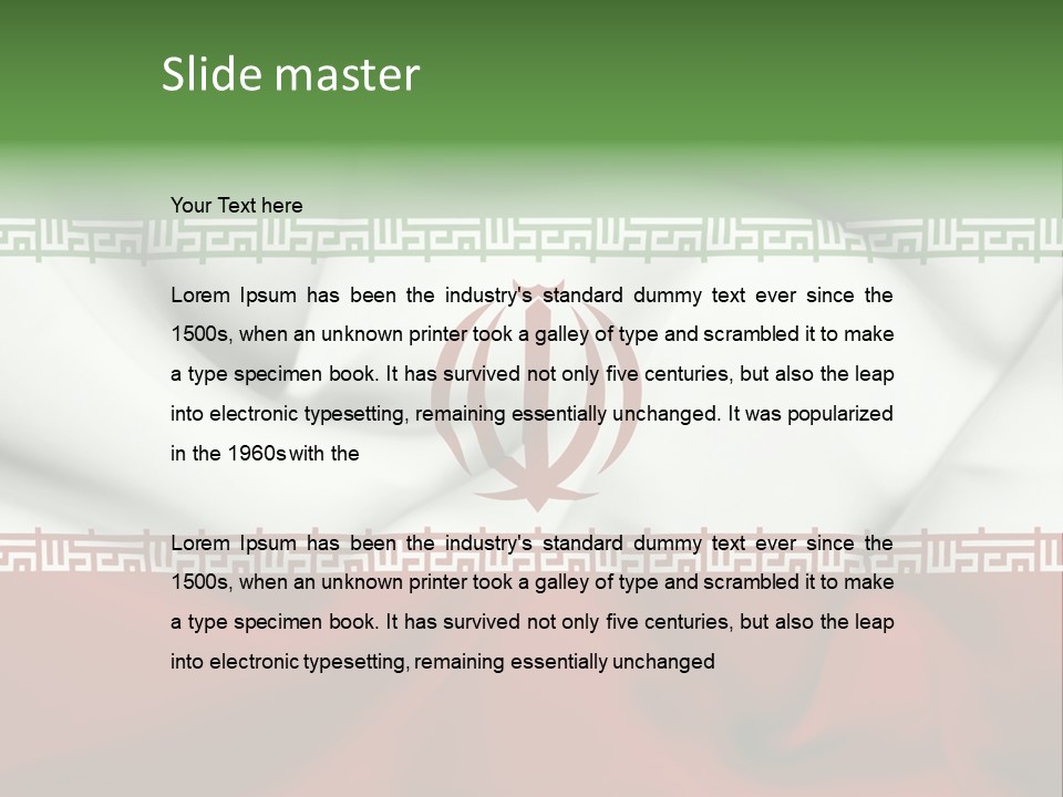 System Cool Unit PowerPoint Template