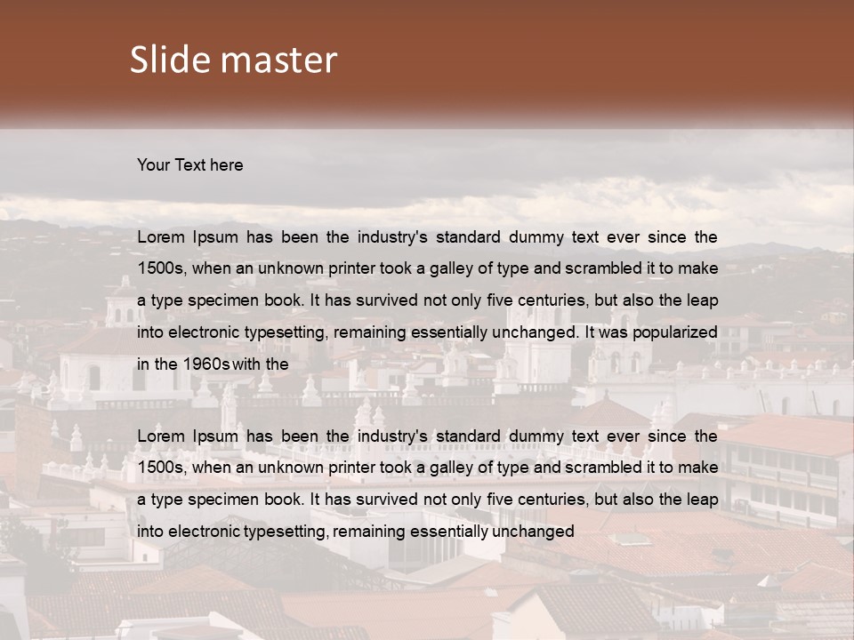 Technology White Switch PowerPoint Template