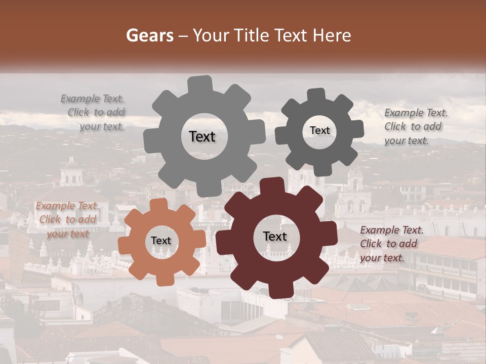 Technology White Switch PowerPoint Template