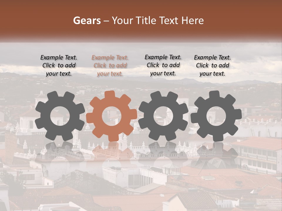 Technology White Switch PowerPoint Template