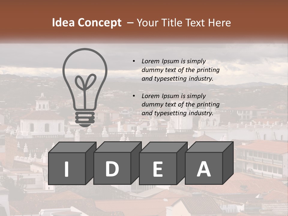 Technology White Switch PowerPoint Template